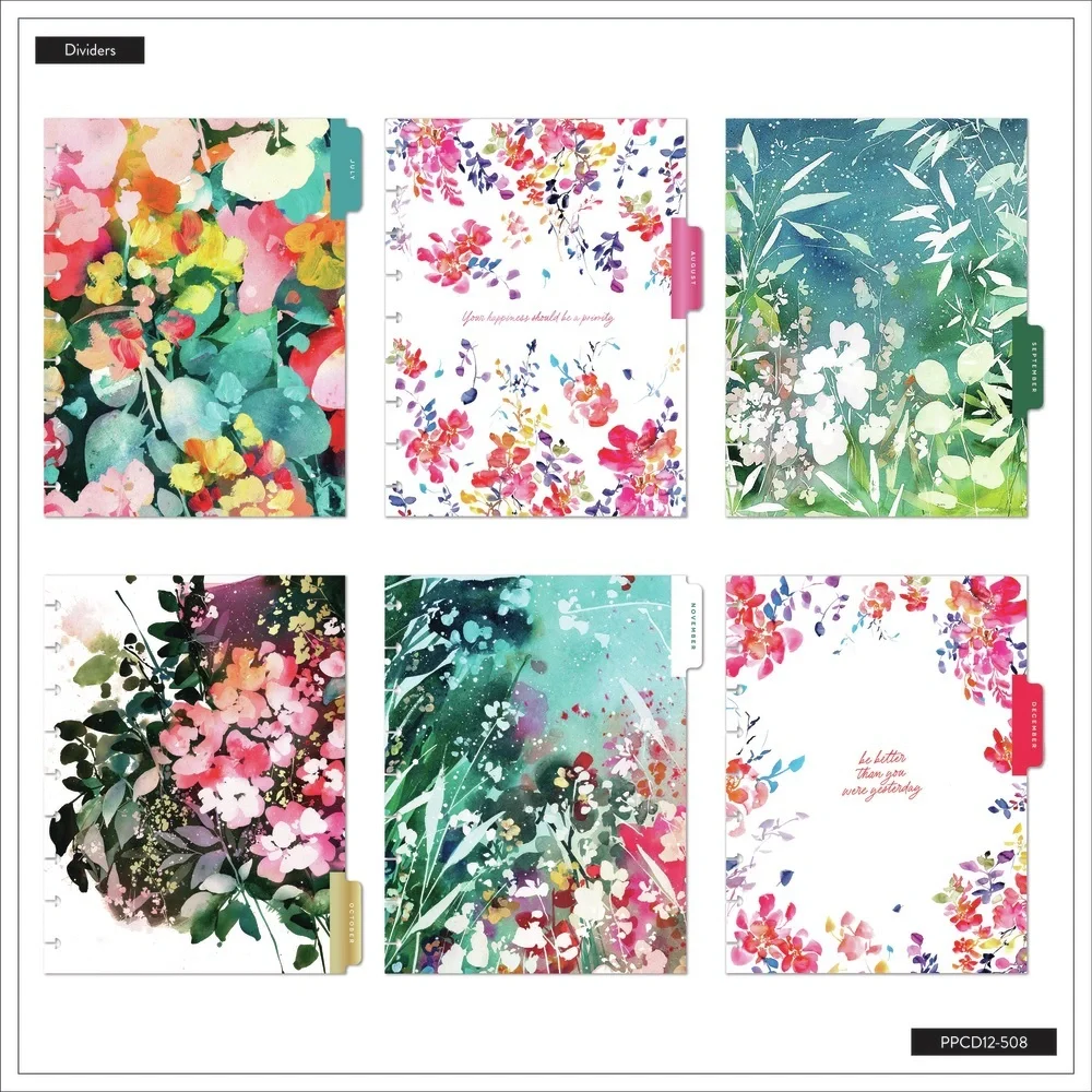 Happy Planner 12 month vertical
